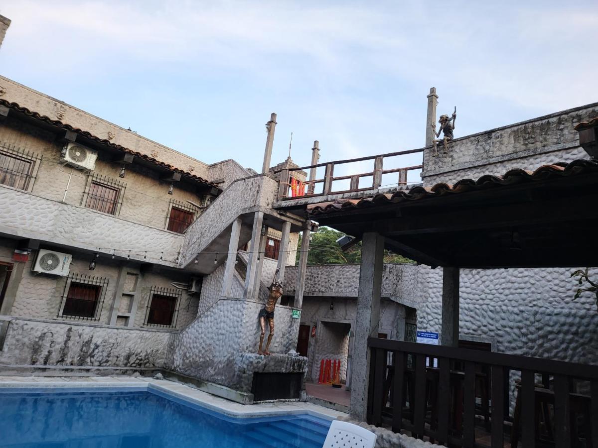 Hostal casa de las gargolas Amapala Exterior foto