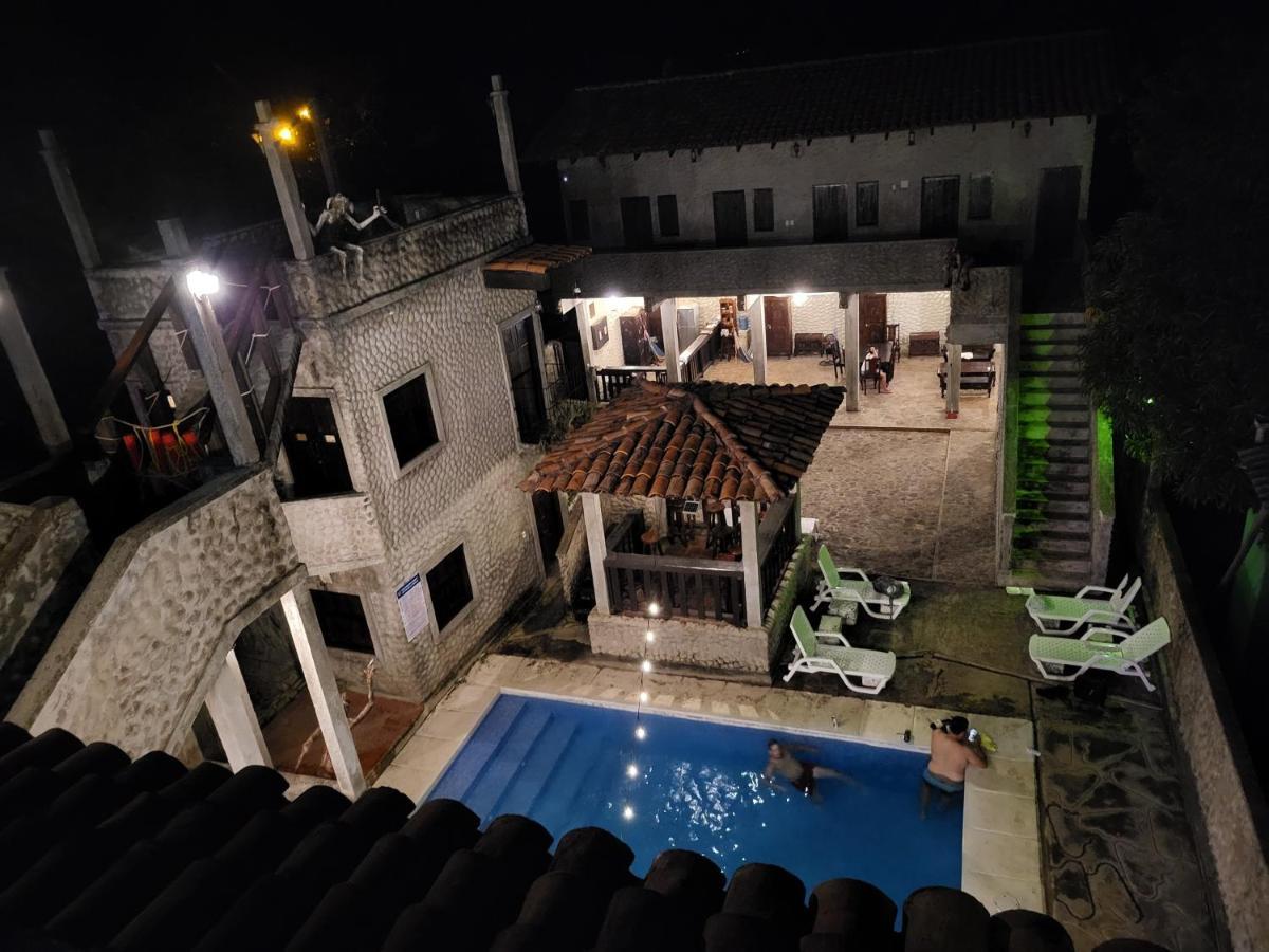 Hostal casa de las gargolas Amapala Exterior foto