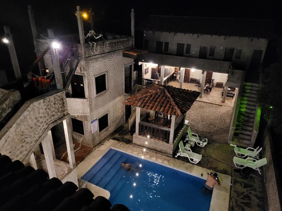 Hostal casa de las gargolas Amapala Exterior foto
